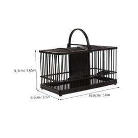 BESPORTBLE Portable Reptile Habitat Container Versatile Multi Use Cage for Crickets Hamsters Hummingbirds Easy to for Travel Outdoor Use