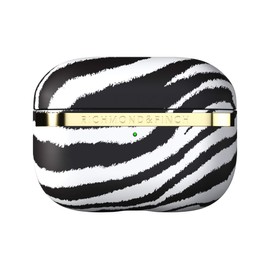 RICHMOND & FINCH Compatible with Airpod Pro Case, Zebra Design Airpod Pro Cover, Shockproof, Scratch Resistant, Wireless Charging Compatible, Fully Protective Cover for Airpod Pros