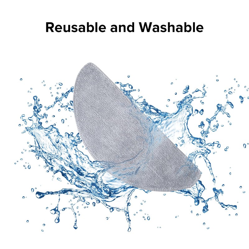 roborock 2 Pack Microfiber Mop Cloths for Q7 M5, Q7