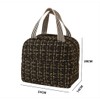 Lunch Bag, Cold Insulation, Handbag, Large Capacity, Lunch Bag, Tweed,
