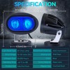 eTzone New Magnets LED Forklift Safety Lights - Blue 20W