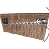 Super Tool Roll Organizer & Pouch - 14-Pocket Wrench Holder