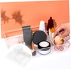 Ciieeo 16pc Organiser Bins Drawer Organiser Cut Out for Makeup