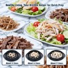 RAINBEAN Chicken Shredder, Transparent Lid Meat Shredder Tool Twist for