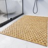HOMBYS 58x32 Extra Large 100% Bamboo Shower Mat for Shower