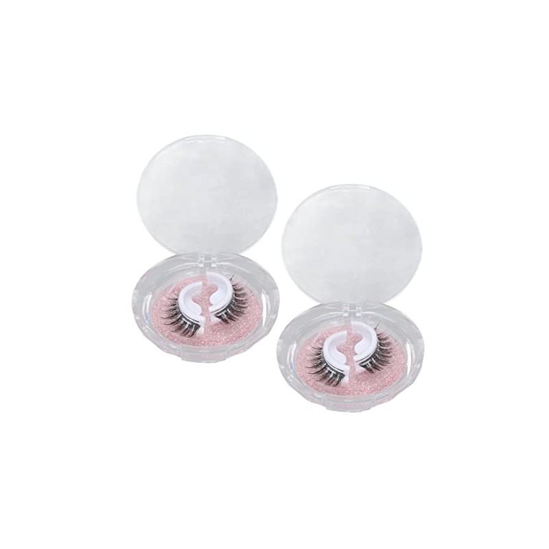 Pestañas Postizas, 2 Pares De Pestañas Autoadhesivas Reutilizables Para Mujer,