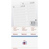 rido/idé 7066461 Addresses for Timer Filius/Timing 2, 93 x 172