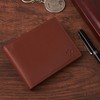 WASAMA Leather Wallet for Men Black | Classic bi-fold Style,