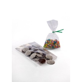 5.75" x 7.75" x 1.5 mil Clear Plastic Layflat Polypropylene Bags (Case of 1,000)