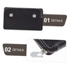 Outanaya Keys Storage Case Multi Functional Zipper Design Car Key