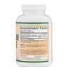 Double Wood Magnesium Glycinate, 400 mg per capsule, 180 veggie