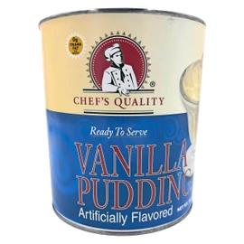 Chefs Quality Vanilla Pudding | Kosher | Ready to Serve | 7 lbs.