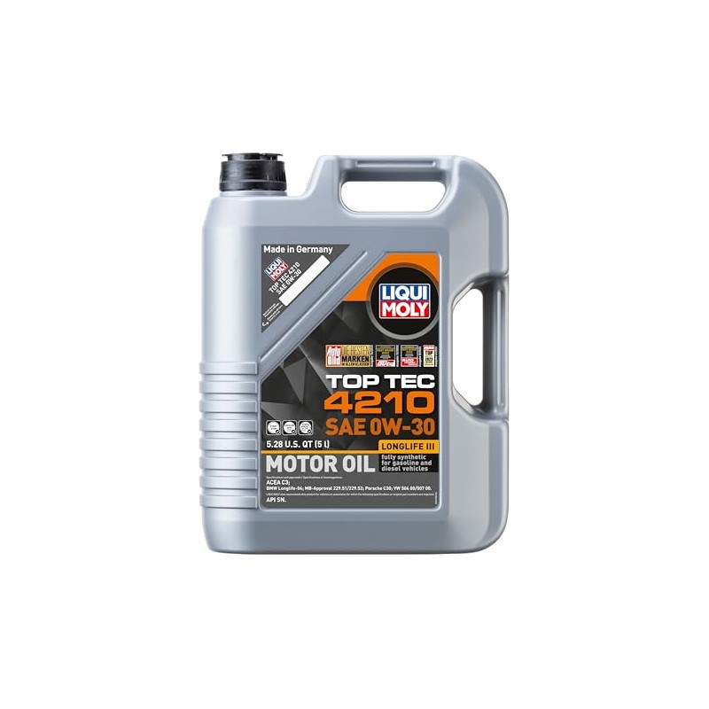 Liqui Moly TOP TECH 4210 0W30, 5 Liters (Case of