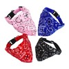 Ling & Bai 2Pcs Dog Bandana Collar Adjustable Boho Pet