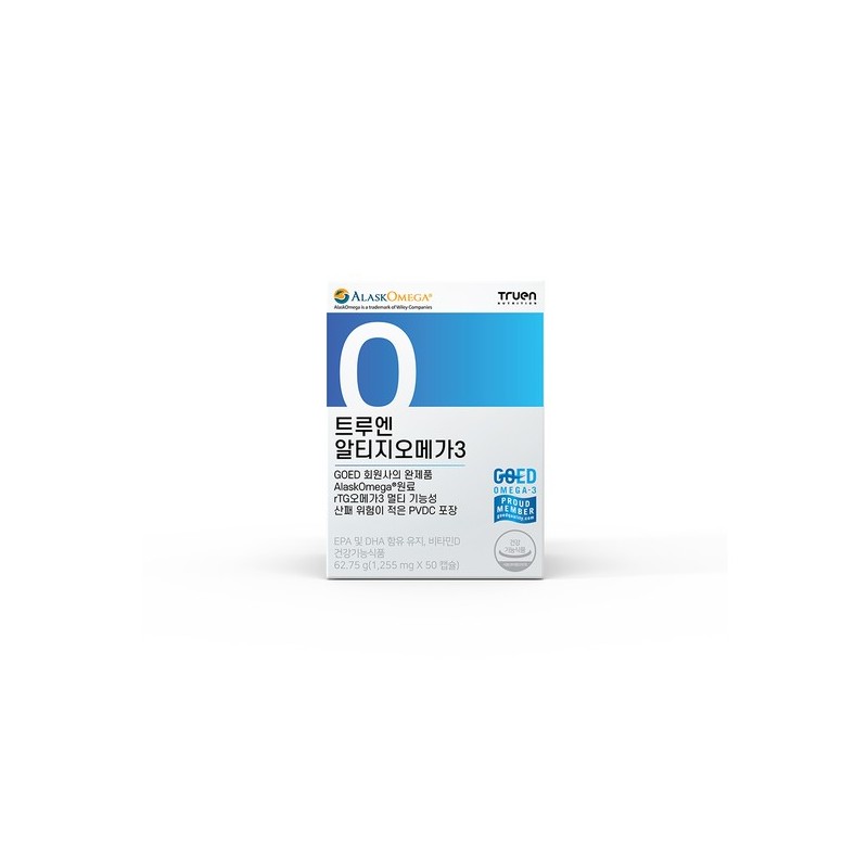 Truen Nutrition Truen RTG Omega 3, Alaska [100 Capsules x