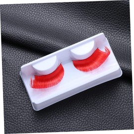 SAFIGLE Reusable Long Thick Eyelashes for Fancy Parties Dramatic False Lashes for Makeup Competitions Creative Photoshoots Eye Catching Eye Makeup Accessory