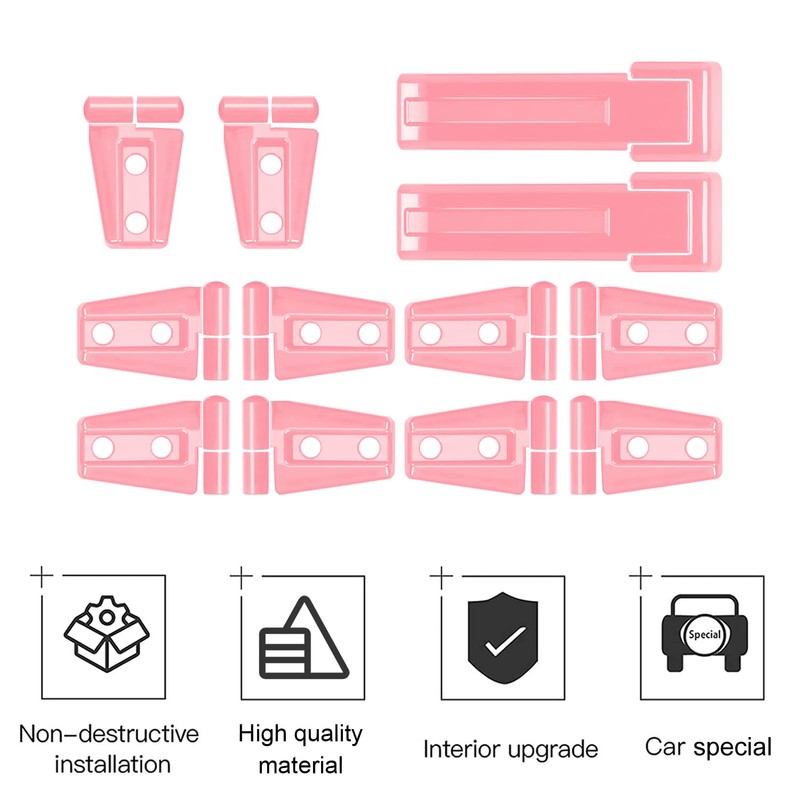 CheroCar Door Hinge Cover &Tailgate Hinge Cover Exterior Accessories Decoration