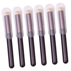 Beavorty Foundation Applicator Sponges 6pcs Makeup Sponges Round Shape for Women Non-Abrasive and Long-Lasting