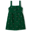 Gymboree,and Toddler Embroidered Sleeveless Skirtall Jumpers,Green Reindeer,6