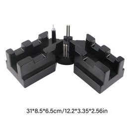 ViaGasaFamido 2-in-1 Mitre Measuring Cutting Tool Miter Saw Protractor Tool for Home Improvement, Carpentry Work Black High Accuracy