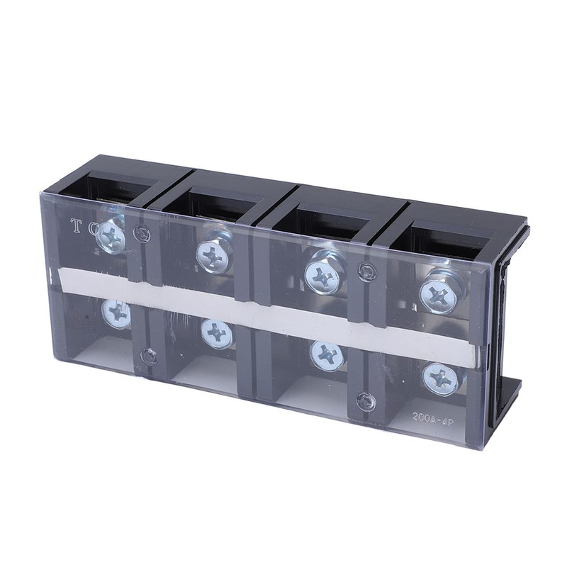 TC-2004 200A-4P High Current Connector Power Terminal Block Copper Parts