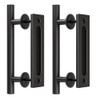 TSMST 24CM Sliding Door Handle Double Sided Barn Door Handle