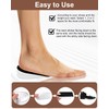 DLMDLM 2 Pairs 3 Layer Corrective Insoles for Supination Overpronation
