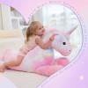 GADXV Giant Unicorn Stuffed Animals Plush 47 inch, Large Stuffed