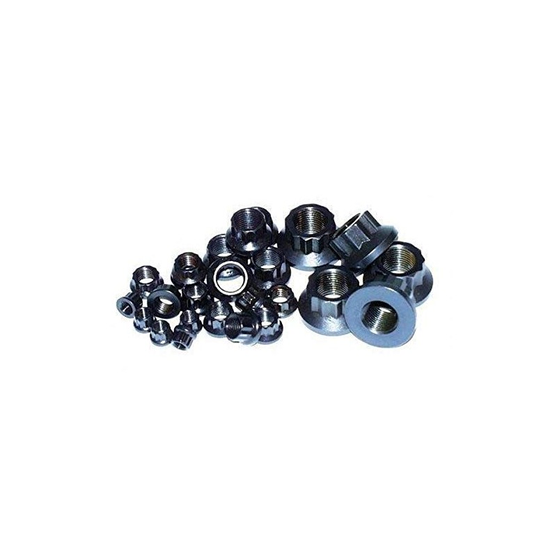 ARP 3008333 Stainless Steel 7/16-20 12-Point Nuts - Pack of