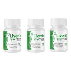 3pack Liverin Normalizar La Función Hepática 20cap 3pac Sabor Sin Sabor
