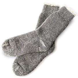 THERMOHAIR THERMOHAIR Regular Socks Tweed Gray L 9.8 - 10.6 inches (25 - 27 cm)