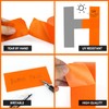 BOMEI PACK 10 Pack Orange Painters Tape, 2" x 30yds,