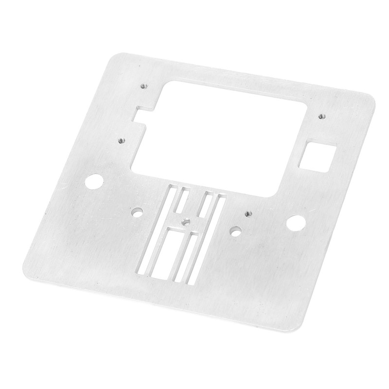 Sewing Machine Needle Plate Q235 Steel 7.8x7.7cm Straight Stitch Needle