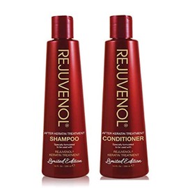 Rejuvenol Keratin After Treatment Shampoo 10oz & Conditioner 10oz DUO Set by Rejuvenol