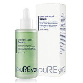 Puriyoung Water Glow Serum Moisture Ampoule Glowing Skin Medical Soothing Highly Moisturizing Glass Skin Repair Serum 50ml / 퓨리영 물광세럼 수분앰플 광채피부 메디컬 진정 고보습 글라스 스킨 리페어 세럼 50ml