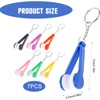 7 PCS Eyeglass Clean Tool, Mini Keychain Sunglasses Cleaning Kit,