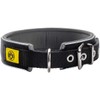 HUNTER Neoprene Reflect BVB Dog Collar Nylon Neoprene Padded Reflective