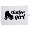 Hippowarehouse Skater girl Tea Towel Eco Printed Dish Cloth Kitchen