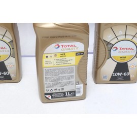 Total Lubricants USA 4 -pack LOT Total QUARTZ RACING Engine oil 10W-60 Lubricants USA 182162