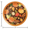 Creative Converting Give Thanks Dessert Plates, 7", Multi-color