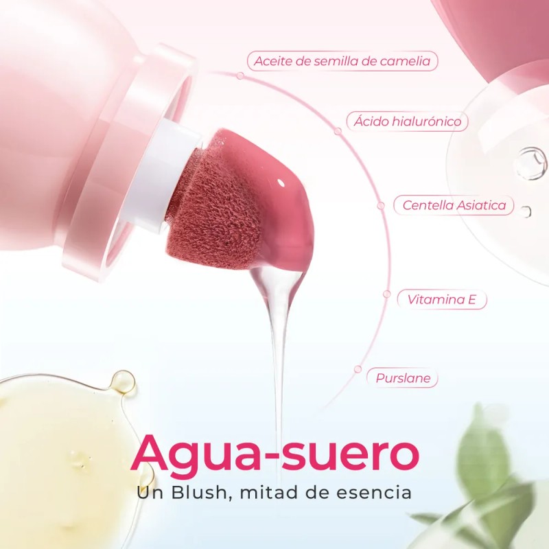 Sace Lady Rubor Líquido Serum Waterproof Maquillaje Multifun 03