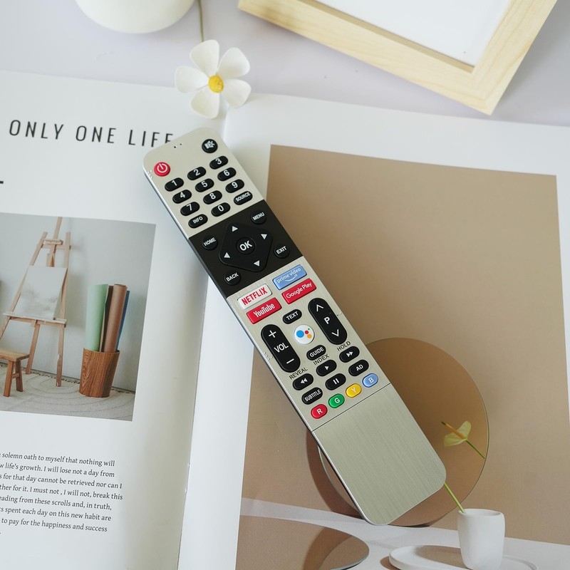 Universal Replacement Remote Control Compatible for Skyworth Android Smart TV