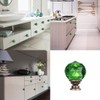 LONGWIN 10 Pack Crystal Kitchen Cabinet Knobs Pulls Handles 30mm