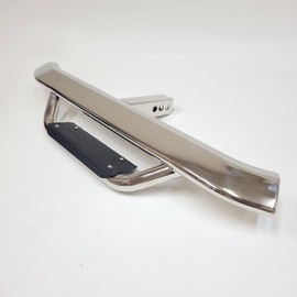 Truck Trailer Heavy Duty Strong Tow Hitch Step Bar Bumper Guard with Drop Step Aero for 2 inch Receiver Universal 2"x2" Chrome