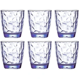 BeNicer Premium - Vasos irrompibles de acrílico aptos para lavaplatos, no tóxicos, 295 ml, De colores, Mediano, 4
