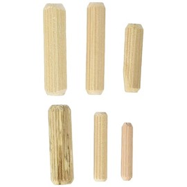Kraftmann 88162 Assorted Wooden Dowel, Beige, Set of 53 Pieces