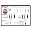 Pigma Micron 8 Fineliners 005,01,02,03,05,08, Brush, Brush (Manga SET)