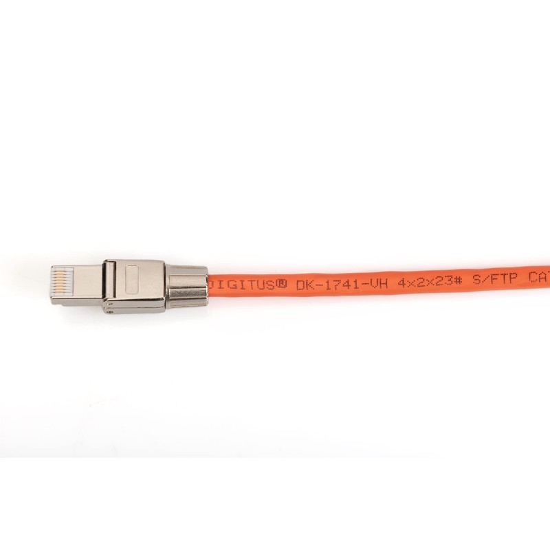 DIGITUS Cat 6A Network Connector - Field Plug 360° Shielded