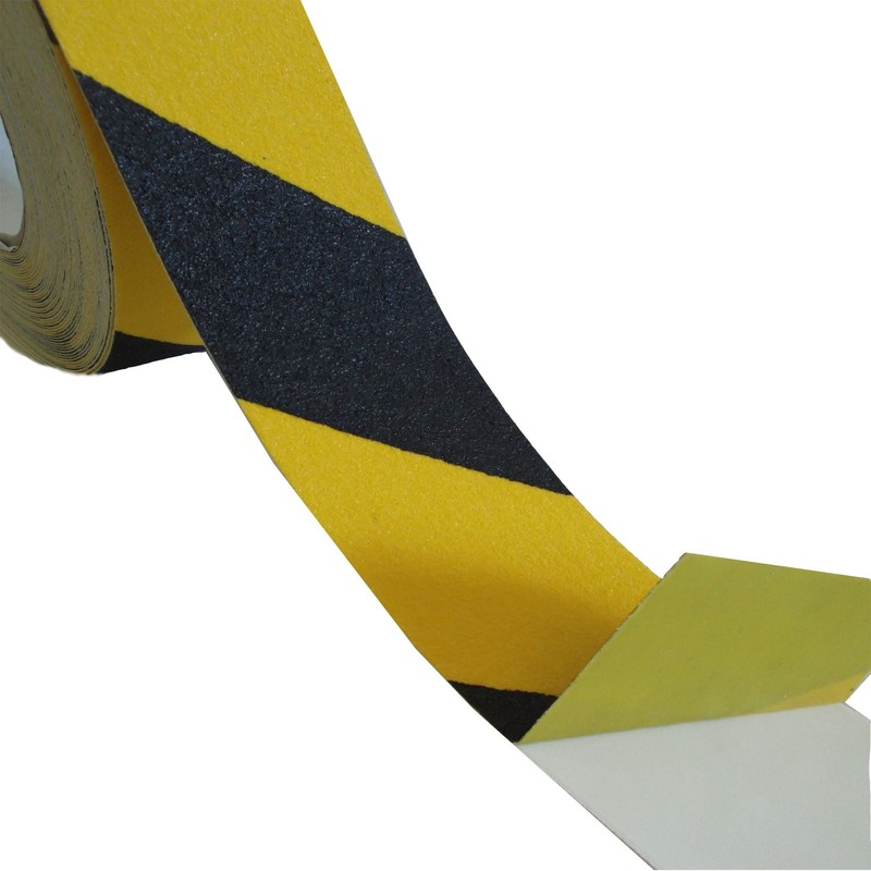 REALPACK® 1 Roll - Hazard/Warning Safety Tape colours Black &