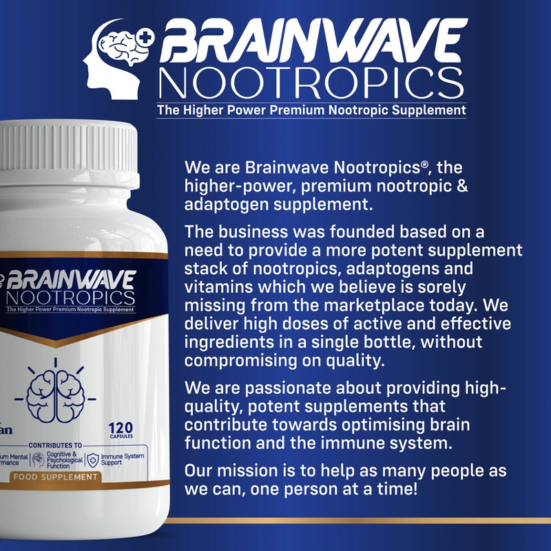Brainwave Nootropics® Brain Supplement | Mental Performance & Cognitive Function